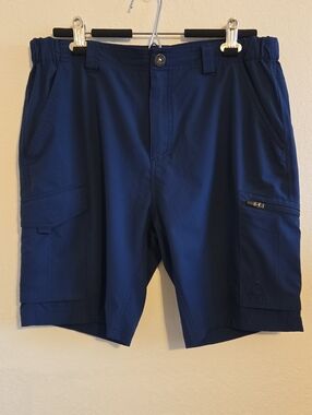Gerry Weber Cargo Shorts - Deep Blue - W 34